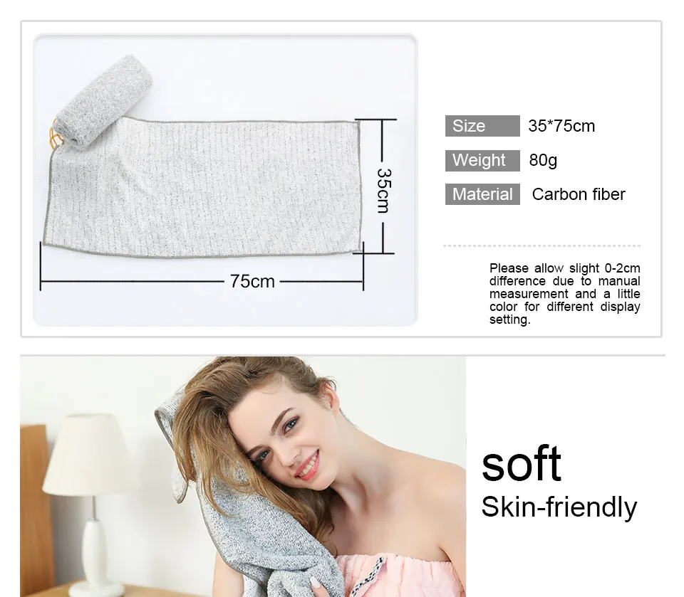 SINSNAN суперабсорбирующее полотенце из микрофибры и углеродного волокна для взрослых, мягкое сухое полотенце для волос для женщин, полотенце для ванны/лица/спорта/спортзала s