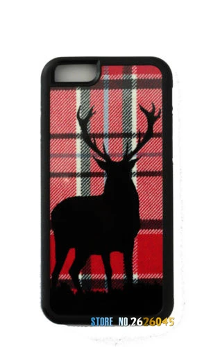 Stag font b Tartan b font design original cell phone case cover for iphone 4 4s