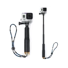 Алюминиевый выдвижной монопод для селфи для камеры gopro hero 4 3+ 3 2 sj4000 sj5000 sj6000 xiao mi yi