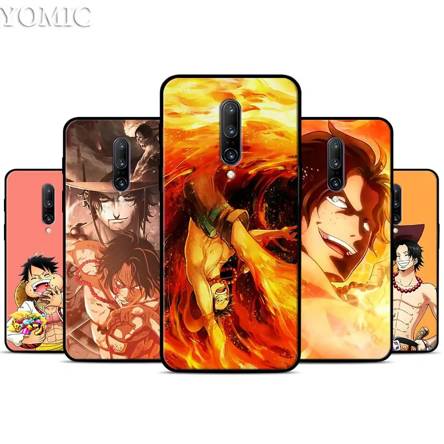 One Piece Monkey D Luffy Silicone Case for font b Oneplus b font font b 7