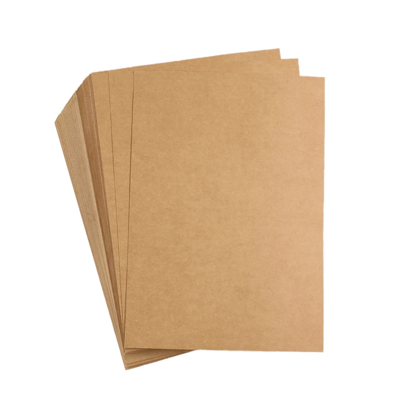 A4 коричневая крафт-бумага DIY для изготовления карт крафт-бумага 80 г-337 г