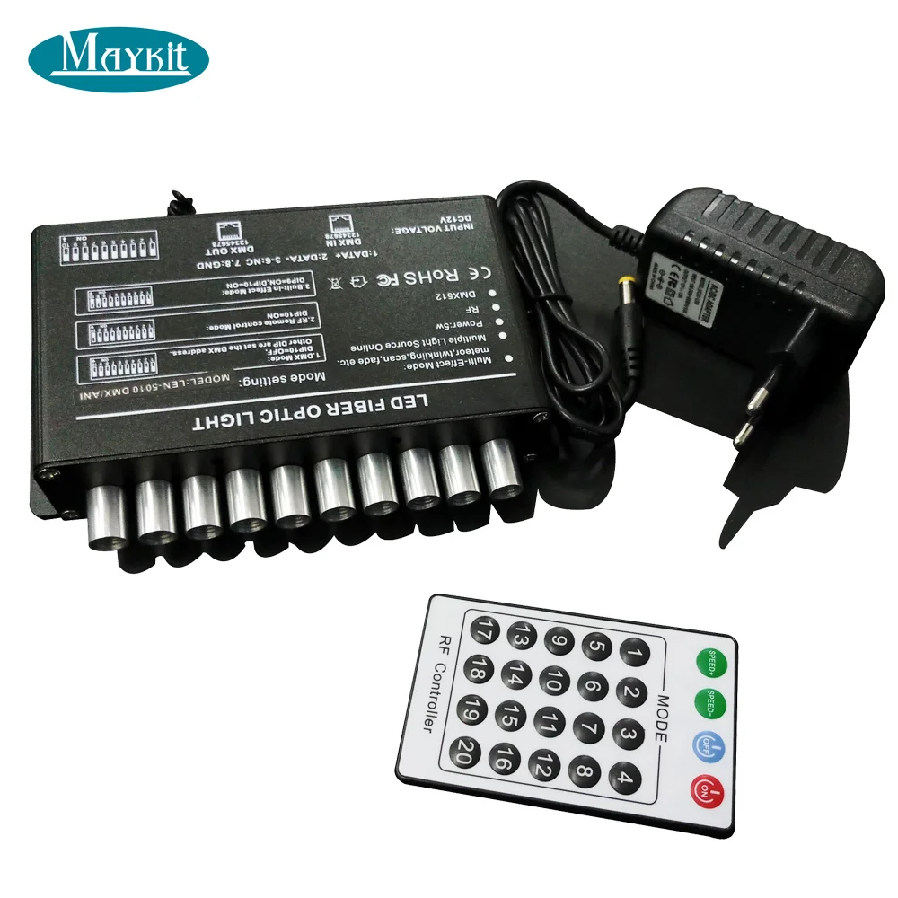 28 Maykit Led Shooting Star Complete Kit With Pulsar Led Light Engine For Shooting Star, Meteor Shower, Twinkle Effect, Rain Shower