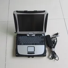 auto diagnostic laptop toughbook cf-19 cf19 4G ram & rotate touch screen second hand without hdd with battery