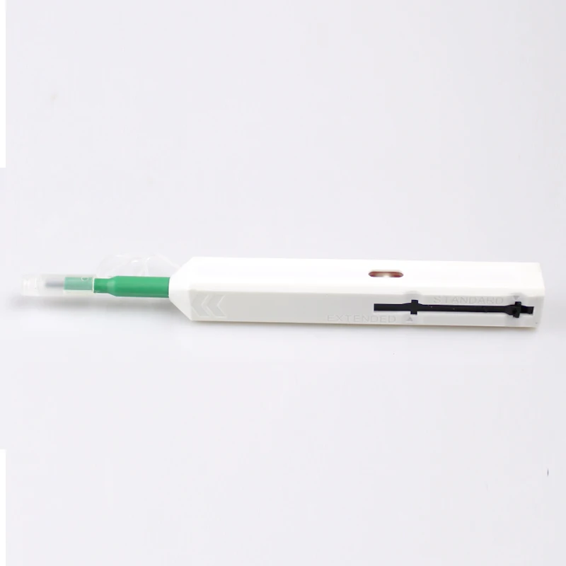 LC/SC/FC/ST One-Click Cleaner Tool 1.25mm and 2.5mm Fiber Optic Cleaning Pen 800 Cleans Fiber Optic Cleaner
