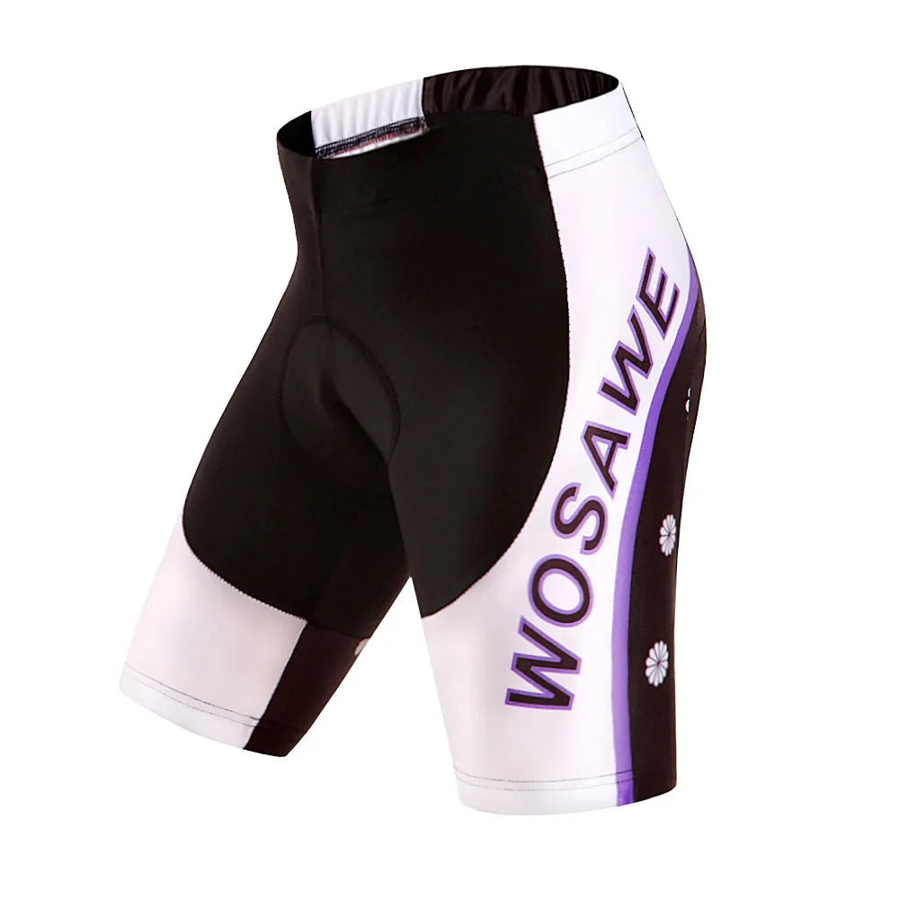 WOSAWE быстросохнущая гелевая подкладка велосипедные шорты Ciclismo Maillot Женская Спортивная одежда для горного велосипеда - Цвет: BC164