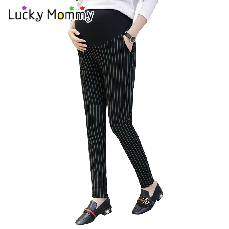 high waisted maternity trousers