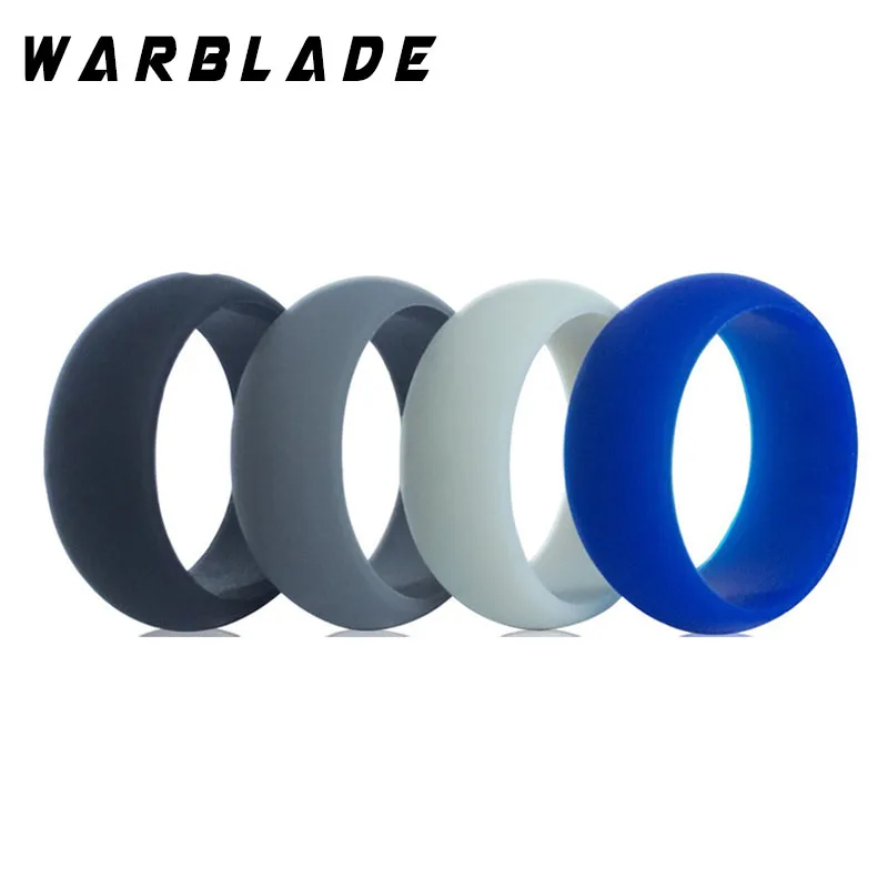 WarBLade 8 мм пищевой класс FDA Силиконовое кольцо для пальцев гипоаллергенные Crossfit