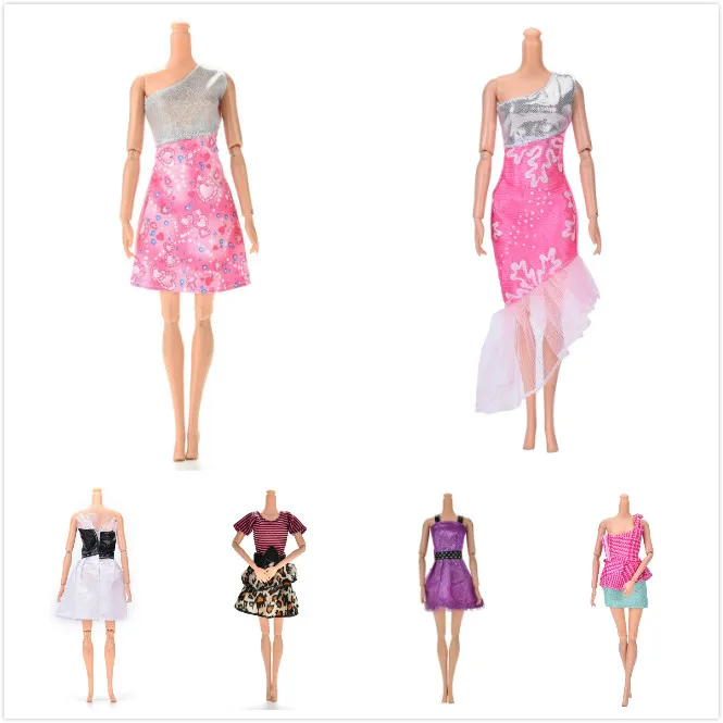 One Set Original Doll Clothes Dress Fashion Skirt Party Gown For Girl Original Doll Girl Best Gift Sleeveless