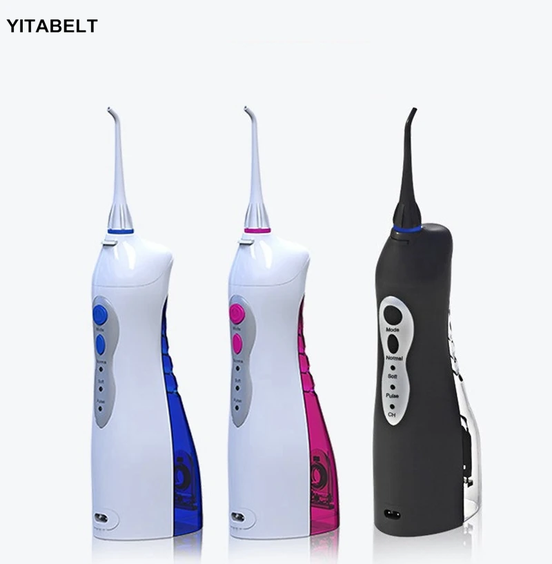 

Portable Electric cordless Oral Irrigator Rechargeable Dental Flosser Water Jet Teeth Clean USB Purifier