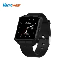 Microwear H5 4G Smartwatch Phone MTK6737 Quad Core 1G RAM 8G ROM GPS WiFi Heart Rate Sleep Monitor Call Smart Watch Android 6.0