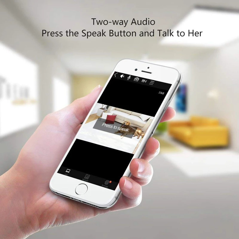 Più nuovo HD 1080P Baby Monitor IP WiFi Della Macchina Fotografica Senza Fili Auto Tracking Visione