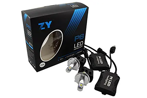 

Pair P6 For Philips Chip 110W Brightest 10400lm 9004 9005 9006 9007 5202 H4 H7 H13 H11 H15 6000K LED Car headbulb Conversion Kit