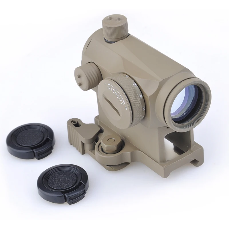

SEIGNEER Tactical Mini 1X24 T1 Red Green Dot Sight Illuminated Sniper Rifescope With Quick Release Hunting Air Gun Rifle Scope