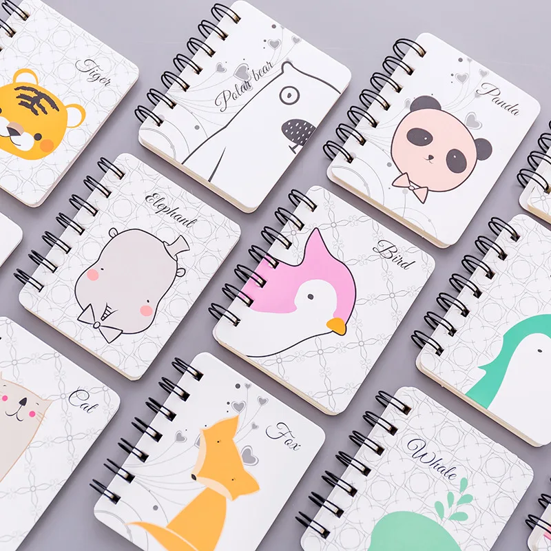 

Mini coil 80 sheet Sketchbook Bullet journal Cute Notebook paper Weekly Planner Accessories Stationery Diary Agenda Travel 01720