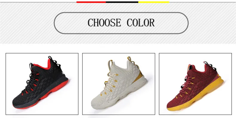 2018 Hot High Top Basketball Shoes For Men Woman Cushioning Original Basketball Sneakers Shockproof Couple Athletic Sports Shoes (3)