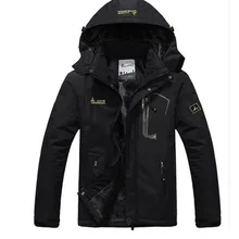 Мужская зимняя флисовая Водонепроницаемая термо куртка для спорта на открытом воздухе теплое пальто для пешего туризма кемпинга треккинга лыжного спорта мужские куртки