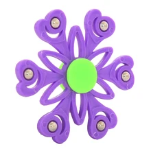 100 шт. Снежинка Спиннеры ручной Спиннеры подарок на день рождения Дети Рождественские подарки палец игрушечные лошадки Спиннеры