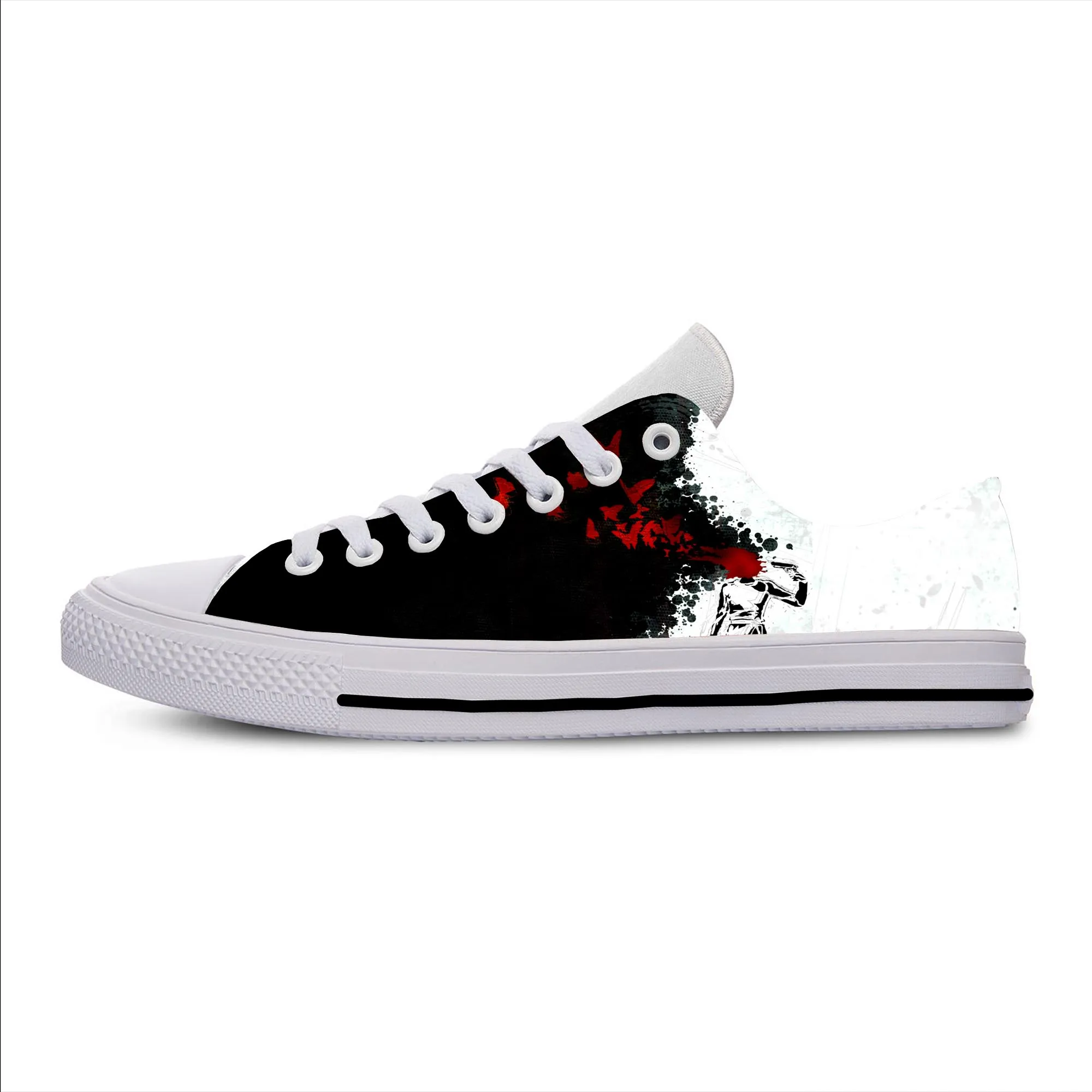 

2019 Hot Sales Harajuku 3D Print Sad Anime Unisex Sneakers Popularne Trendy Casual Shoes