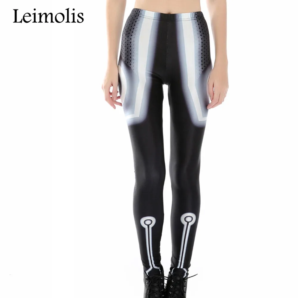 

3D print dark Genesis winter warm Harajuku punk adventure time workout push up spandex plus size fitness leggings women pants