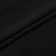 Шелковая ткань шелковая одежда ткань черного цвета креп Свадебная скатерть Расширенная одежда материал черный материал