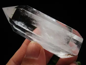 

6907+++Clear Quartz 100% Natural WAND Point Cluster Crystal Healing C95