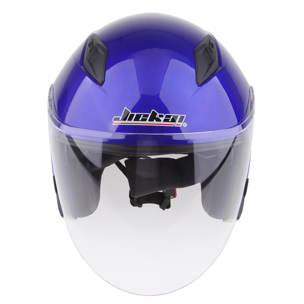  1 Piece  ABS plastic Motorcycle 3/4 Open Face Helmet with Full Face Shield Visor Sun Shield Full Face Helmet 