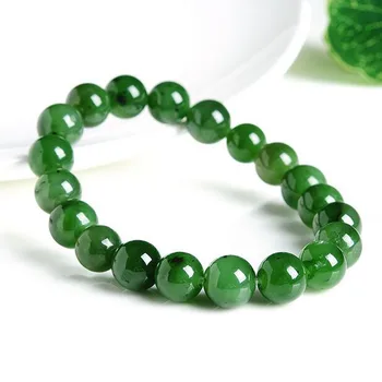 

Beautiful jewelry, natural stone, pearl bangle, green lady bracelet, female gift./1