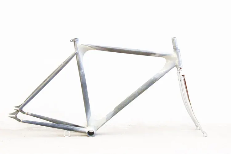 FREE SHIPPING FIXED GEAR FRAME+FORK STEEL VINTAGE PURSUIT TRACK BIKE