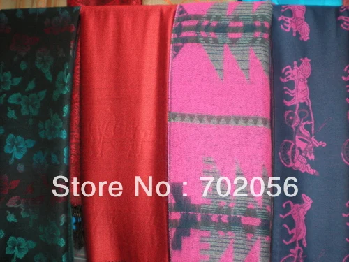 Рисунок 2 - Женский хлопковый цветочный шарф