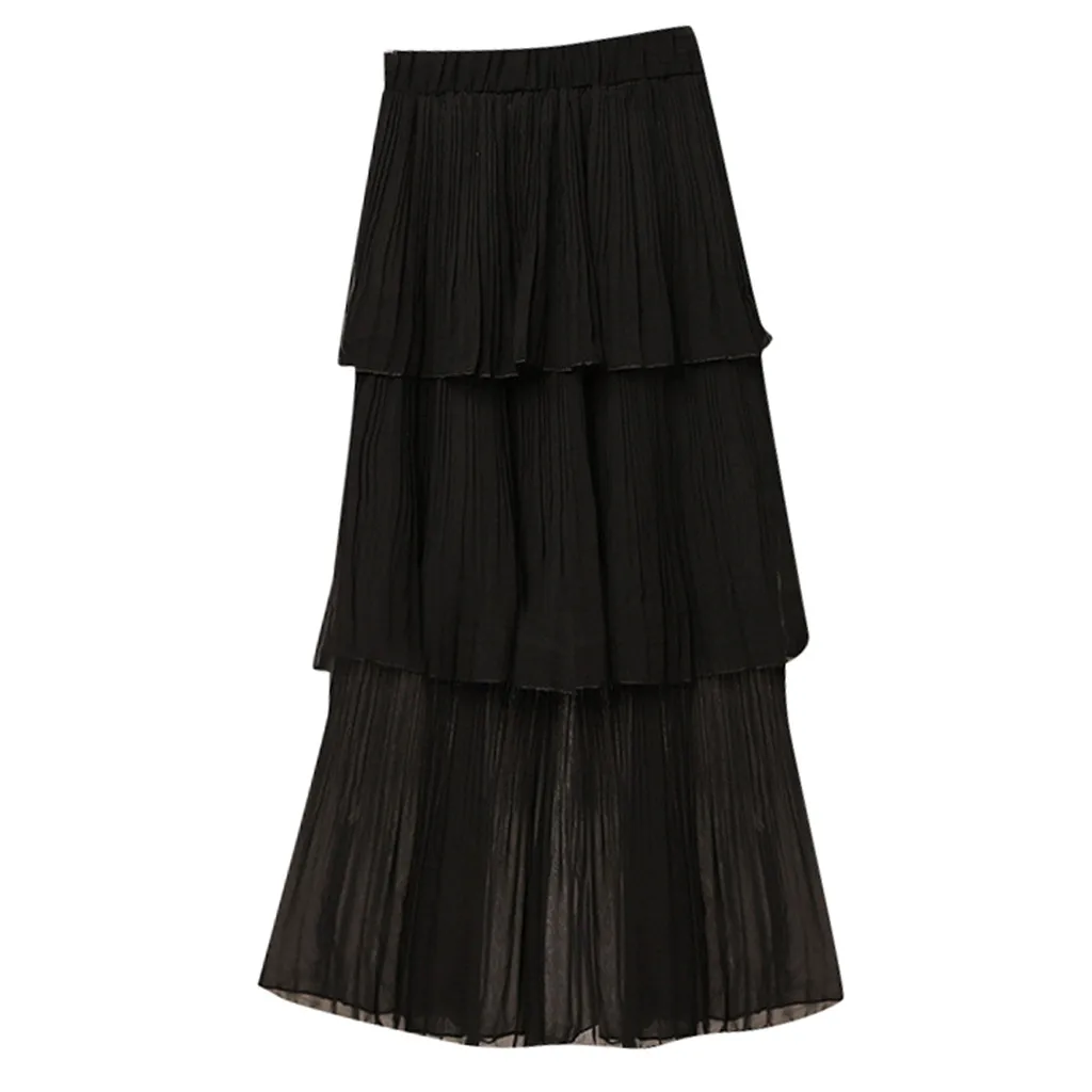 

Summer Cake Skirt Gentle Tulle Lady Skirt Falda de la torta de verano Jupe de gteau dete Sommer-Kuchenrock#YL-25