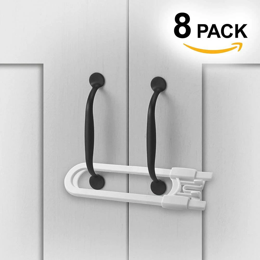 Распашной шкаф Lock (8-Pack) | универсальные замки для защиты детей и детей без инструментов или сверл