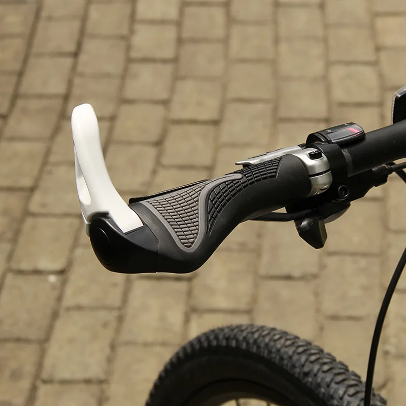 

1 Set Cycling MTB Mountain/Road Bike Bicycle Lock-On Carbon Handlebar Cover Handle Grip Bar End Bicycle Parts SMN88
