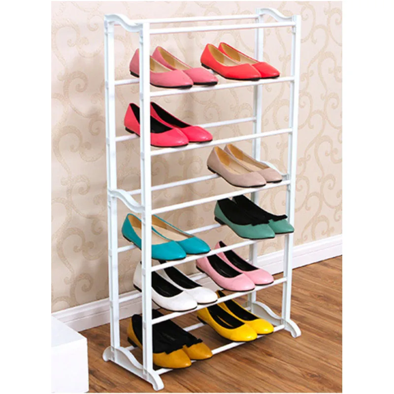

Simple plastic shoe rack DIY multi-layer storage rack creative corner section student dormitory dormitory home