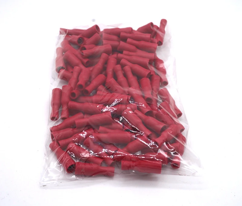 FRD1.25-156 FRD1-156 100 шт. пуля формы женского изолирующего стыка разъем провода электрические обжимной вывод