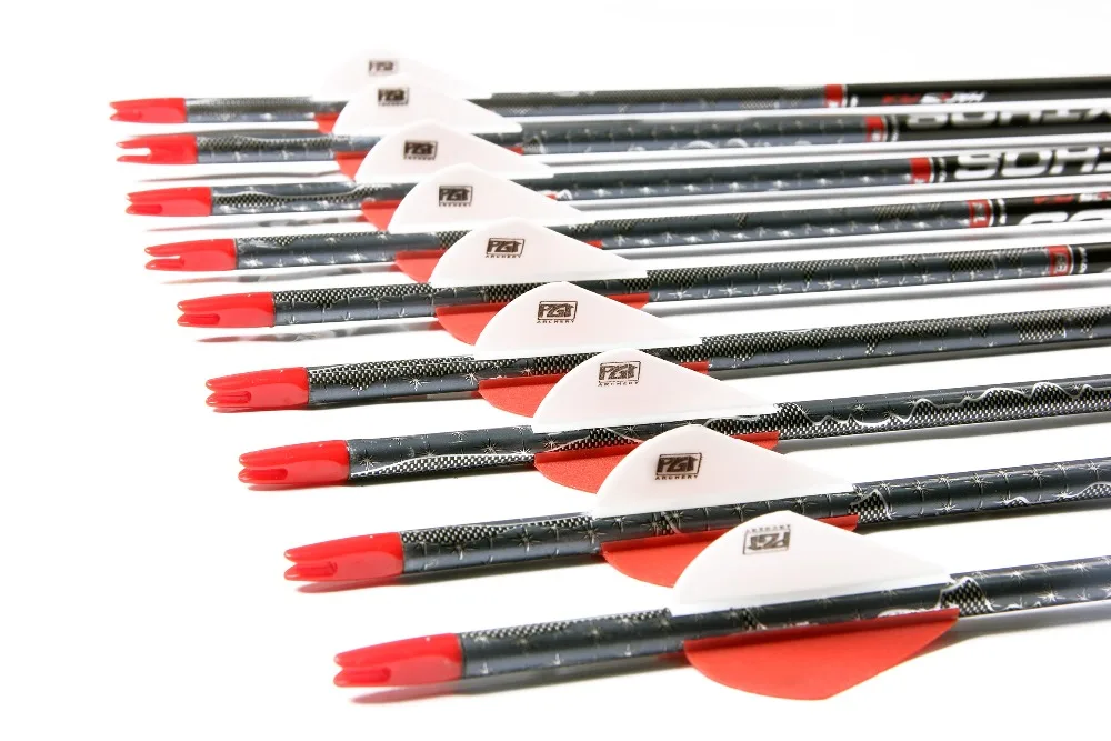 Kaufen PG1ARCHERY 6 12 24 PK 30 Zoll Carbon Pfeil Praxis Jagd Pfeile mit Abnehmbare Tipps für Verbindung   recurve Bogen Wirbelsäule 400