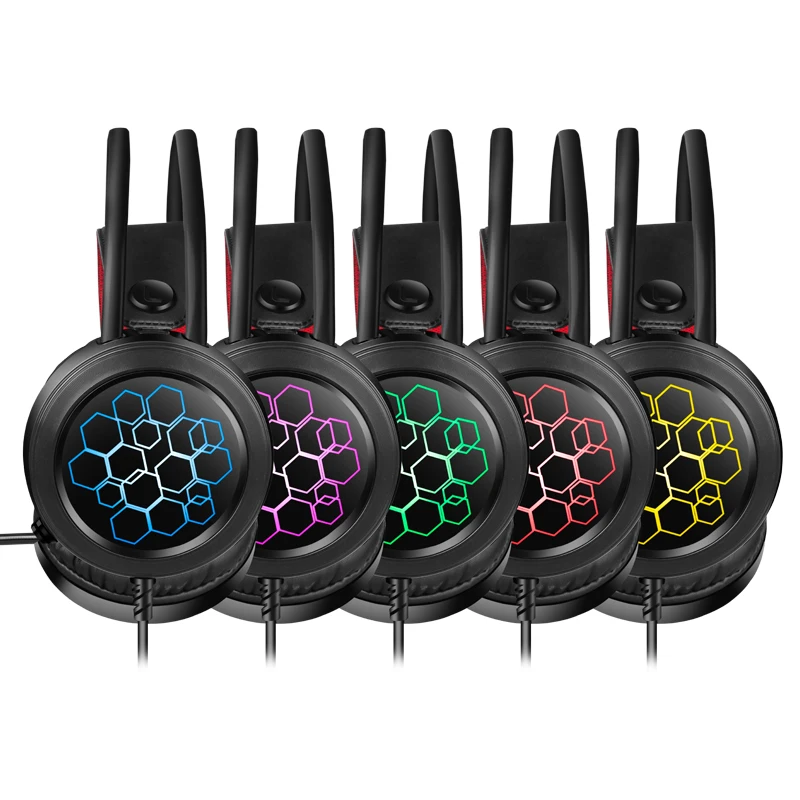 1 шт. 7 Gamer Headset gamer Headphone Jack Bass 3D стерео звук эффект Игровые наушники с микрофоном