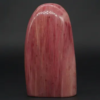 

278g Natural Pink Rhodonite Palm Stone Raw Materials Specimen Crystal Reiki Healing Rock Stone Craft Home Decor