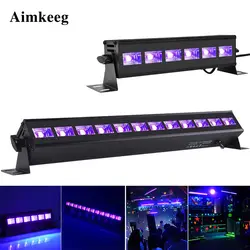 6LED 9LED 12LED Disco УФ-черный огни DJ 36 W Пар лампа УФ партии Рождественский бар свет лазерный свет этапа шайба УФ стены Spotlight