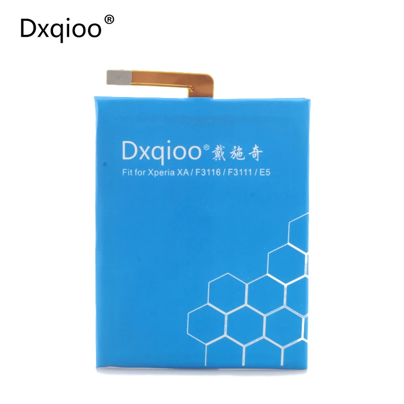 

Dxqioo battery LIS1618ERPC fit for SONY Xperia XA (F3111) E5 F3116 F3115 F3311 F3313 batteries