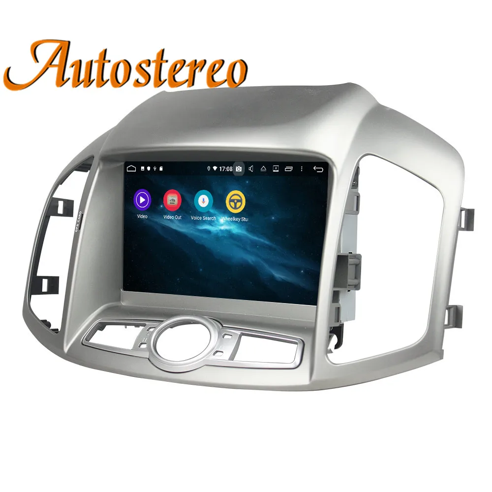 Cheap Android 9 Car CD DVD player AutoStereo GPS navigation for CHEVROLET CAPTIVA 2012+ multimedia Satnav headunit radio tape recorder 7