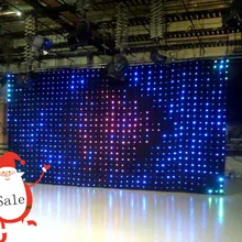 1x2 м indoor светодиодный видеоэкран видео ткань с CE для вечерние украшения