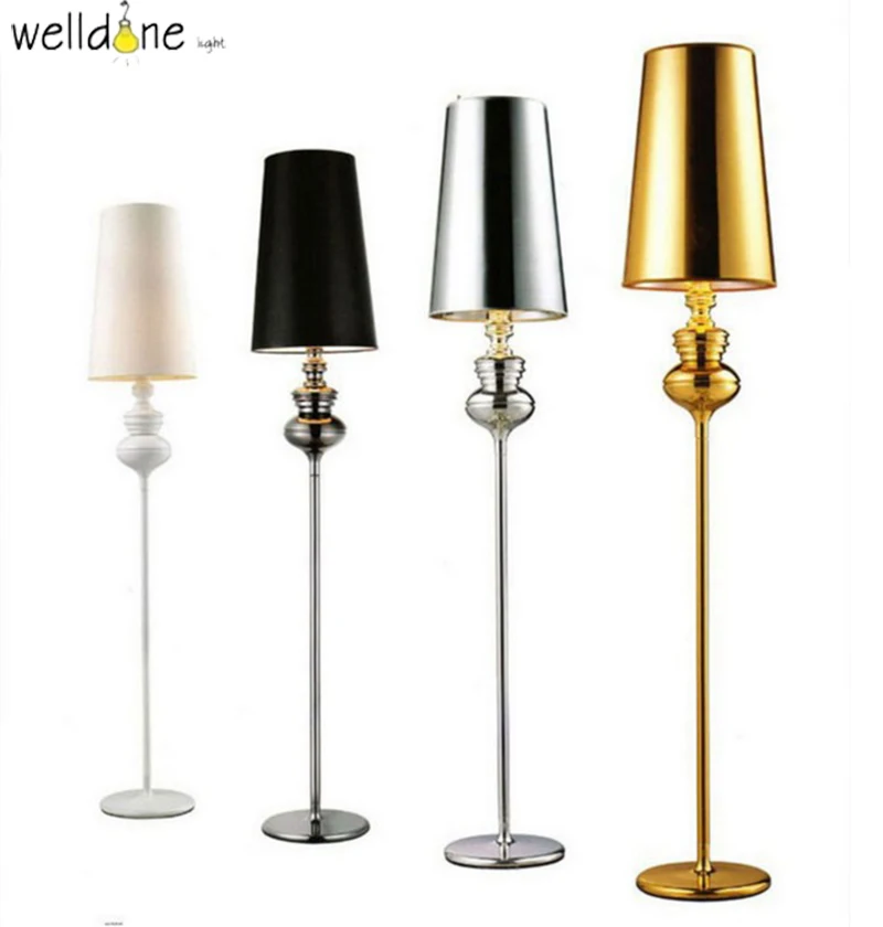 Modern Spanish Guardian Floor Lamp New Classical Bedroom Living Room Standing Fashion Study Hotel Gold LED | Лампы и освещение