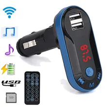New2018 Топ Мода Bluetooth беспроводной fm-передатчик MP3-плеер громкой связи автомобильный комплект USB TF SD Пульт беспроводной MP3-плеер