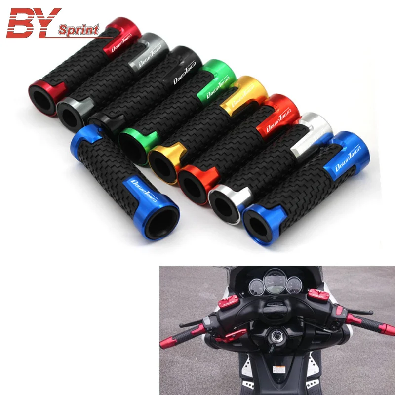 

Motorcycle CNC 7/8" 22MM Scooter Anti-Skid Handle Grip Handlebar Grips For KYMCO Downtown DT 200i 300i 350i 125 200 250 350 400