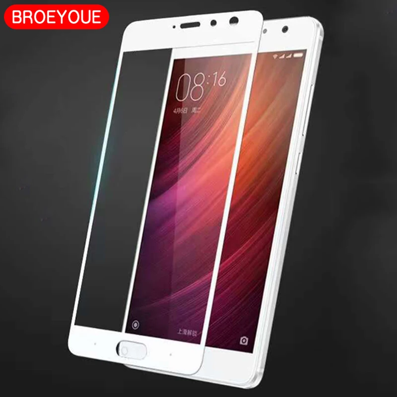 Закаленное стекло BROEYOUE для Xiaomi Redmi 4X 4A 5A 5 Plus Note Prime Pro глобальная Защитная пленка