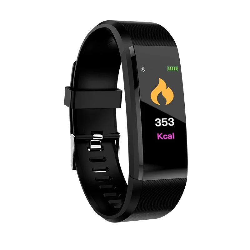 Color Screen Smart Healthy Bracelet IP67 Waterproof Pedometer Tracking Calorie Sleep Pedometer For Smartphones Android IOS 0.3 Color Screen Smart Healthy Bracelet IP67 Waterproof Pedometer Tracking Calorie Sleep Pedometer For Smartphones Android IOS 0.3