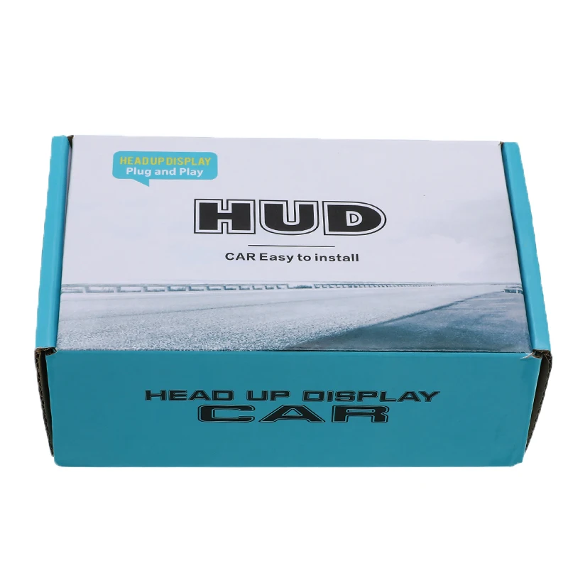 HUD Автомобильный цифровой OBD2 Head Up дисплей Код считыватель цифровой измеритель Спидометр охлаждающей жидкости датчик температуры ECU диагностический сигнал ЖК-дисплей