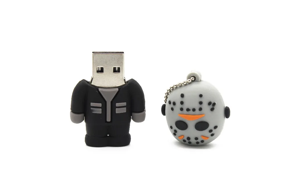 Флеш-накопитель Freddy Jason Ghost king Friday 13th нового типа beetle usb 2,0 4 ГБ 8 ГБ 16 ГБ 32 ГБ 64