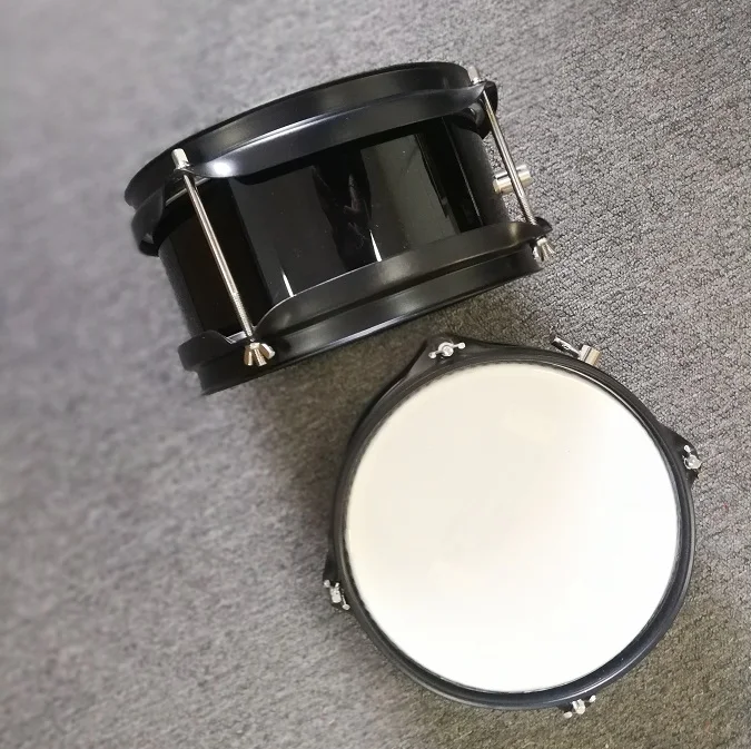 Черный 3 шт стартер Junior барабанная установка акустический детский барабанный комплект ударные 3-8 лет