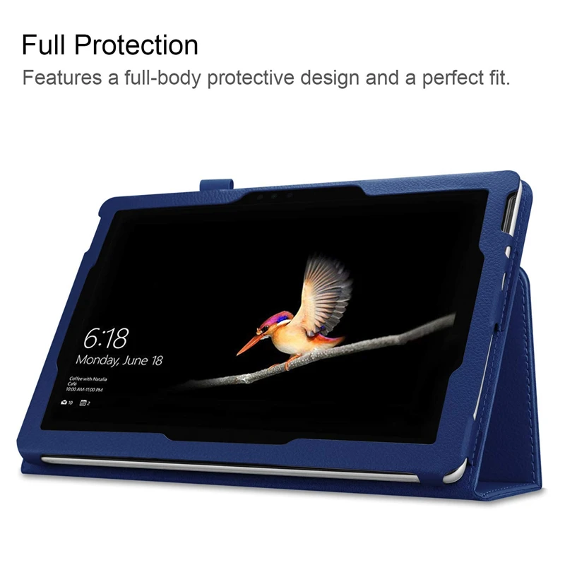 US $690.00 200Pcslot Slim Folding Stand Folio Cover Case with Pencil Holder Compatible for Microsoft Surface Go 10 Inch Tablet